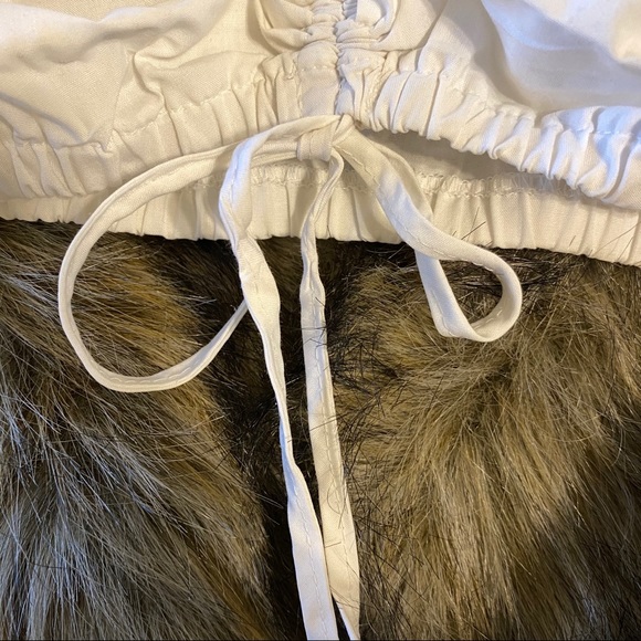 💔SOLD 💔 Vintage dirndl white milkmaid crop top - Picture 4 of 6